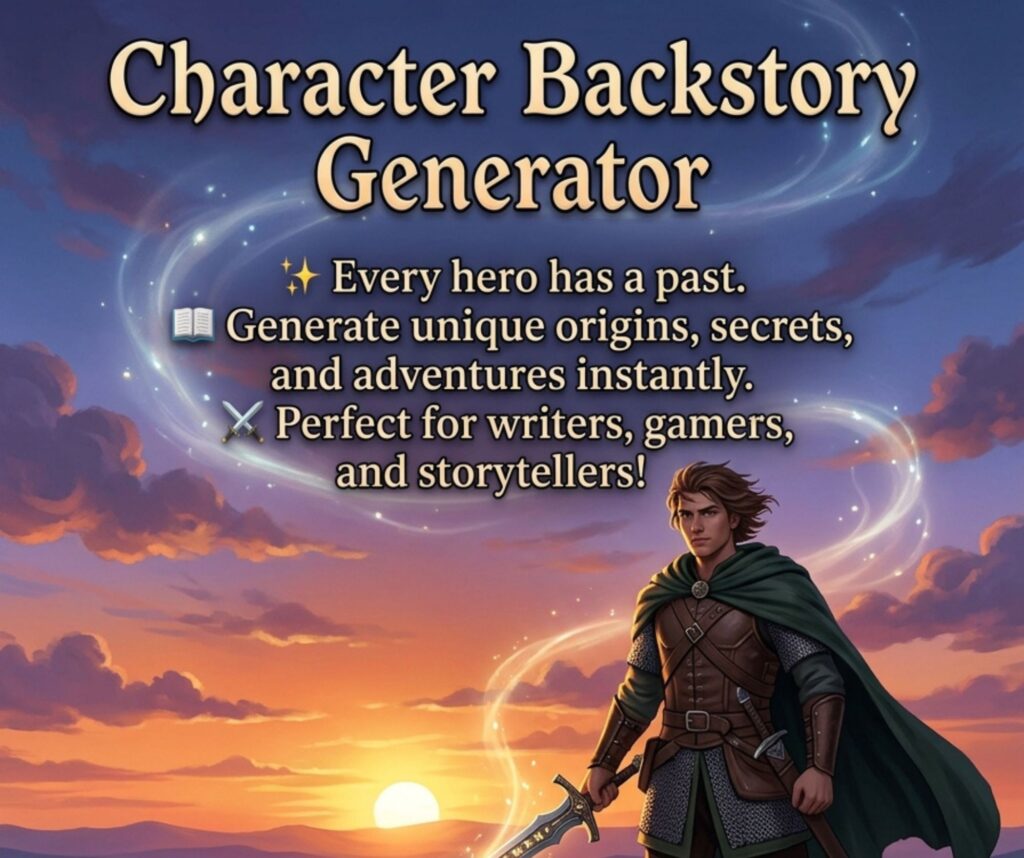 character-backstory-generator