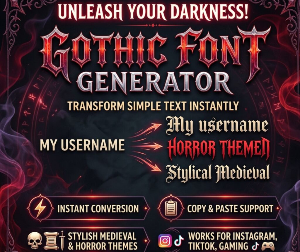gothic-font-generator