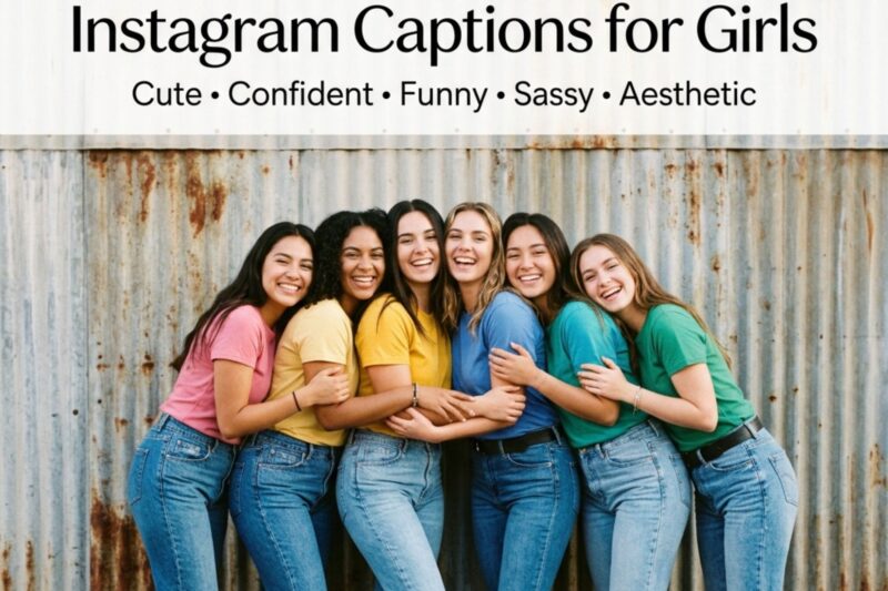 322+ Best Instagram Captions for Girls