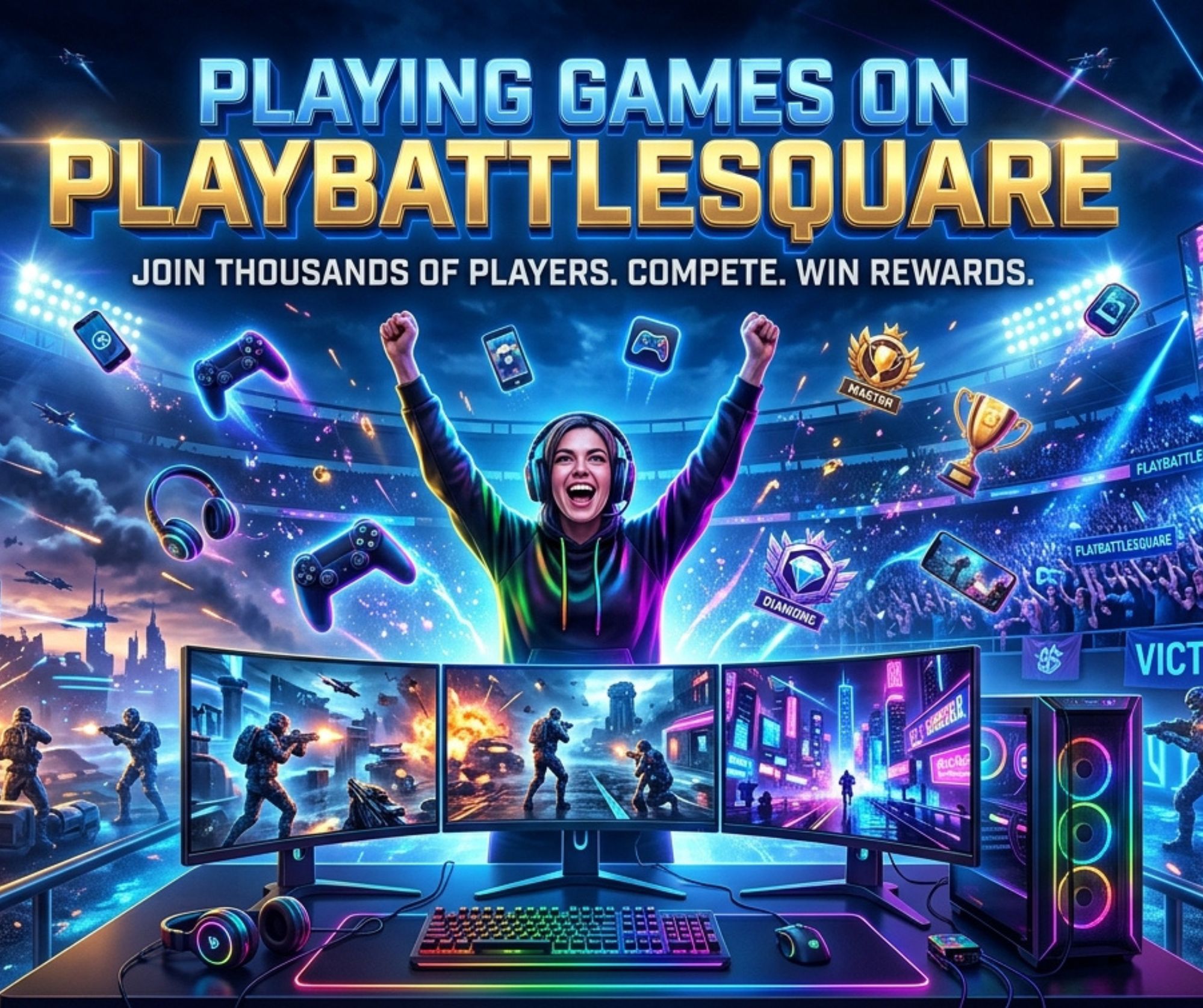 Playing Games on PlayBattleSquare: Everything Modern Gamers Need to Know