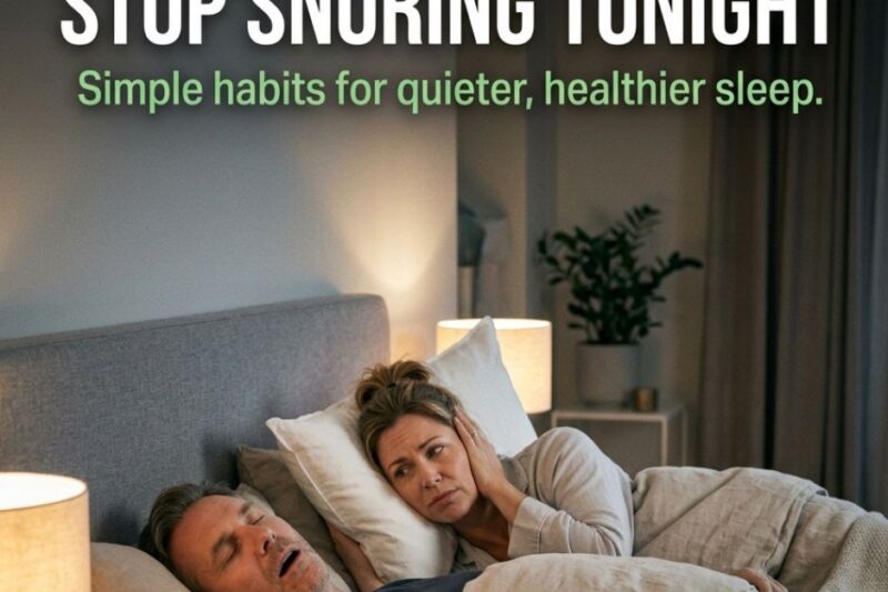 5 Tips to Help You Stop Snoring: A Complete Guide to Quieter, Healthier Sleep